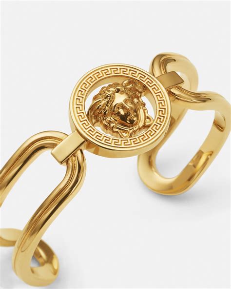 bracelet versace en stenless|versace cuff bracelets.